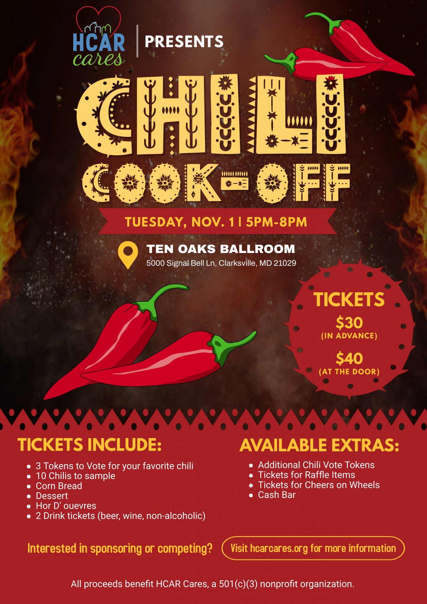 Chili Cook Off Fundraiser HCAR Cares